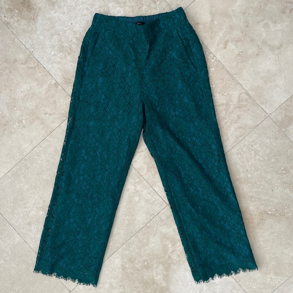 J.Crew Lace Pants. Like New!!